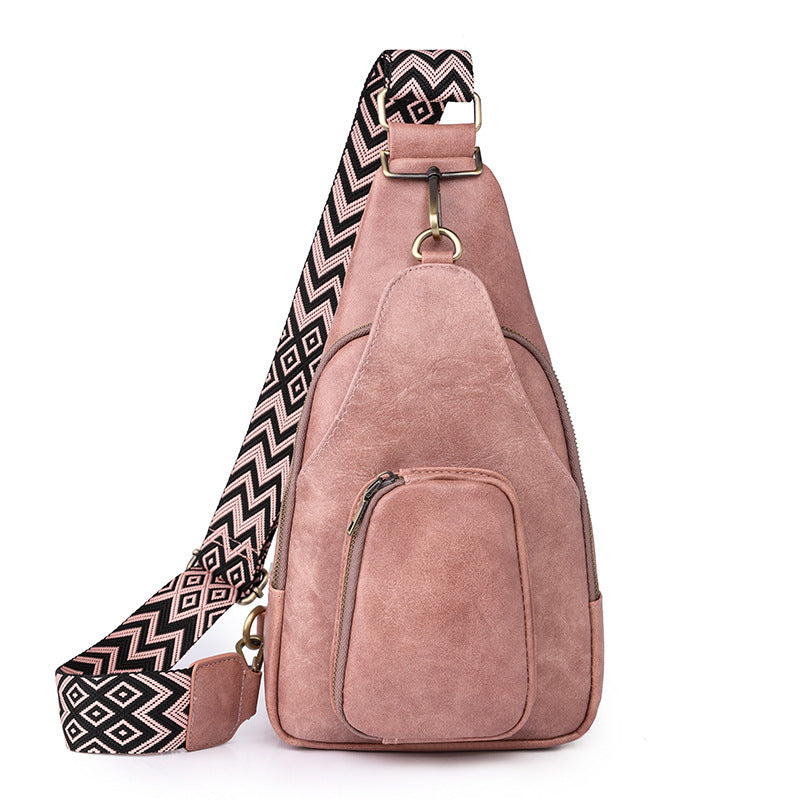 Vintage PU Crossbody Bag Ins Style All-matching