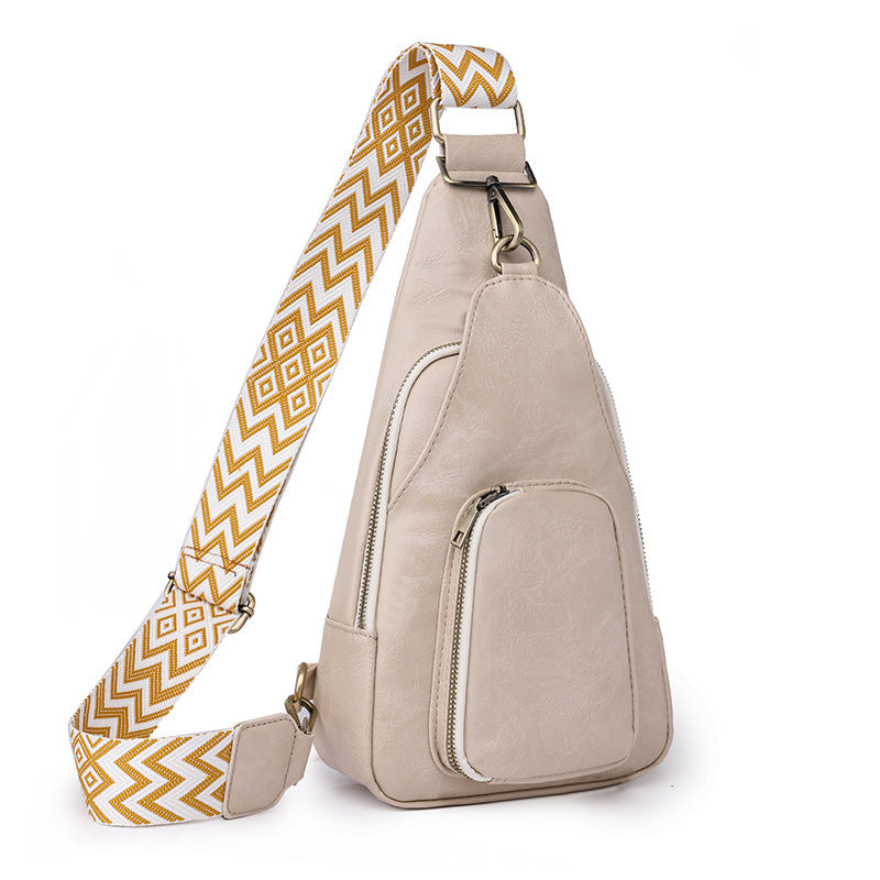 Vintage PU Crossbody Bag Ins Style All-matching