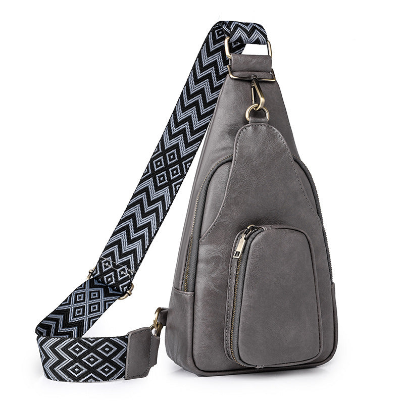Vintage PU Crossbody Bag Ins Style All-matching