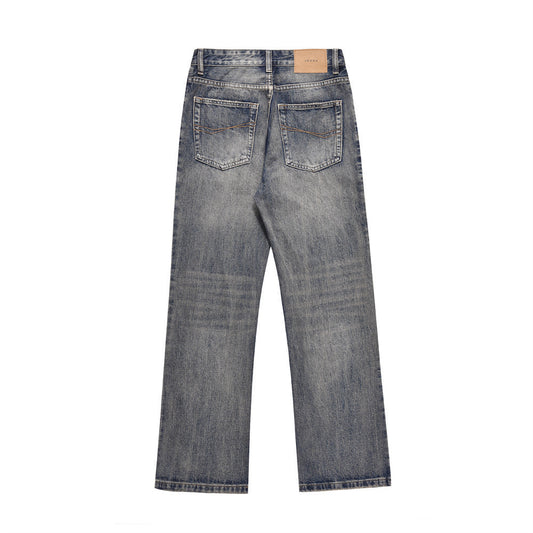 American Street Washed Vintage Jeans For Men